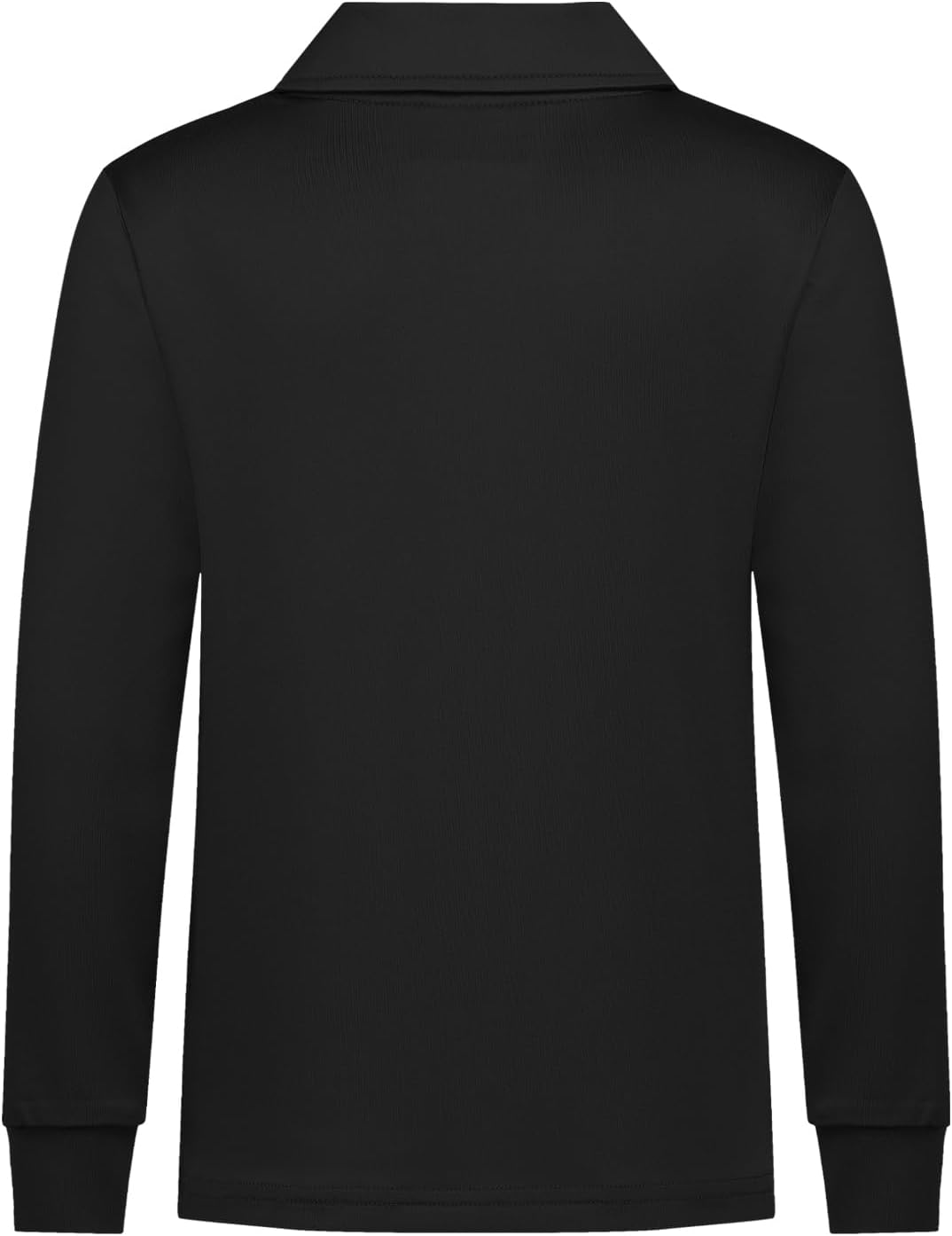 Dreammonkey Toddler to Youth Boys' Performance Polo Kids Neon Collared Golf Shirts Long Sleeve School Uniform - Image 3