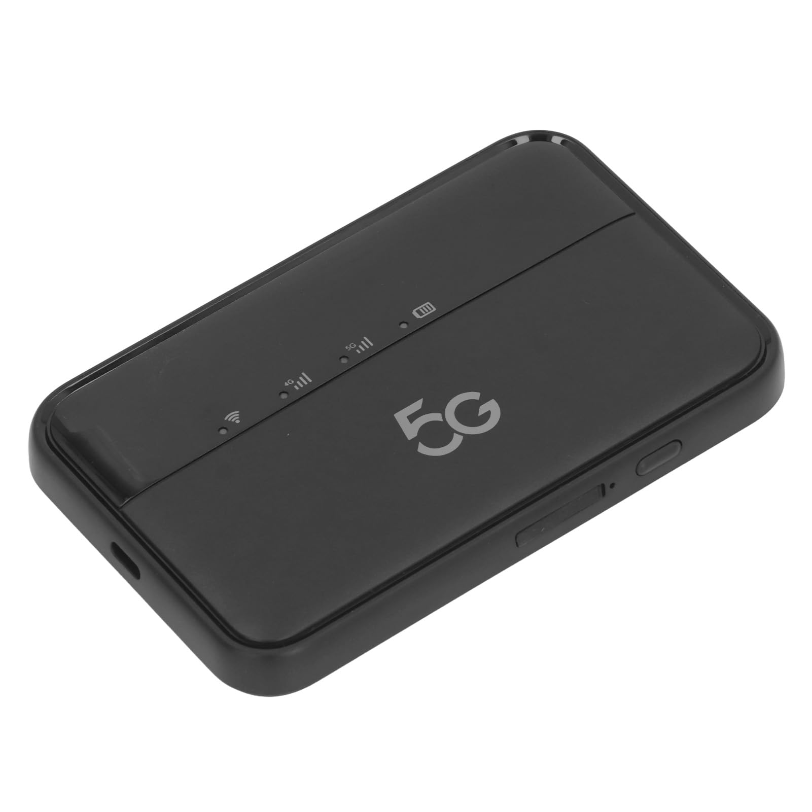 Zerodis Router WiFi 6 5G Portatile, Hotspot Mobile ABS con Batteria