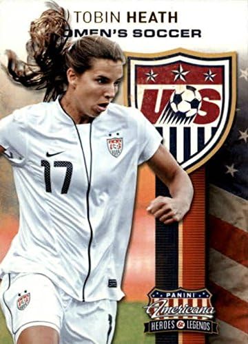 Tobin Heath Trading Card (USA Womens Soccer World Cup) 2012 Panini Americana #22
