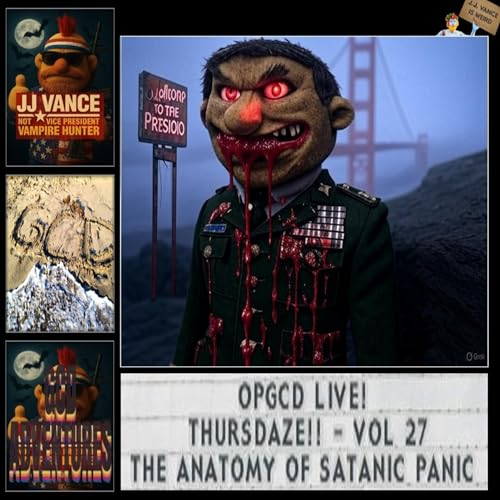 OpGCD Live! Thursdaze!! - Vol 27 - The Anatomy of the Satanic Panic! - FREE PATREON PREVIEW Podcast Por  arte de portada