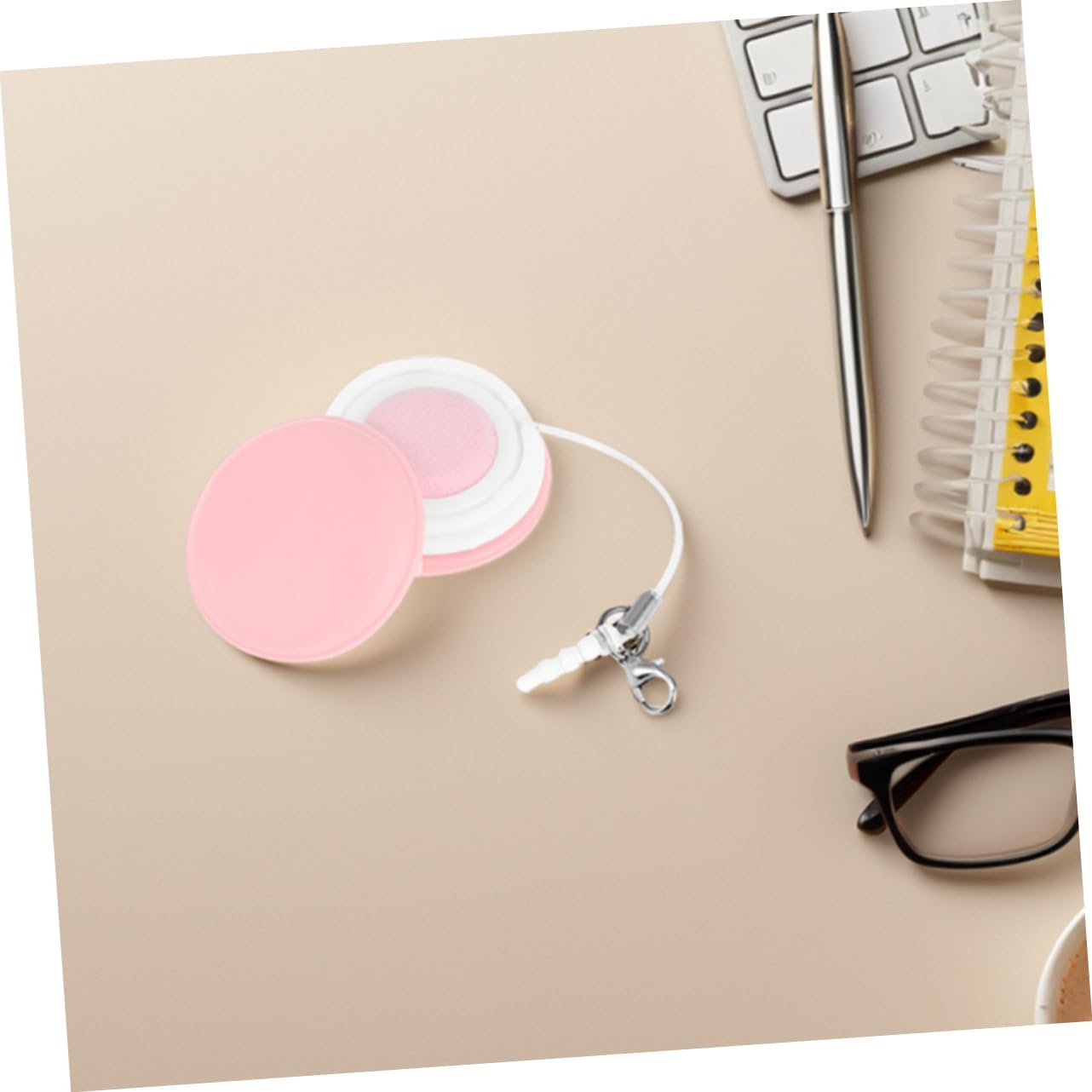 12pcs Portable Phone Screen Cleaners Cute Multifunctional Cleaning Pendants for Glasses Lenses and Electronic Devices Removes Fingerprints and Smudges