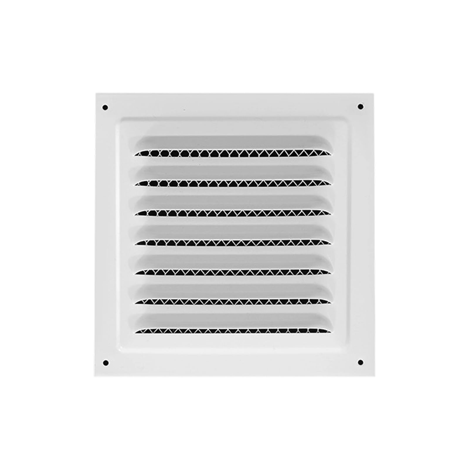Hdoytxxm Multicolor Stainless Steel Soffit Vent Cover Louvered Grille Wall Flat Ducting Ventilation For Home Wall Ceiling Square Air Cover