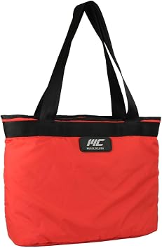 MuscleCloth Gym Tote Bag Womens Duffel Bag Orange