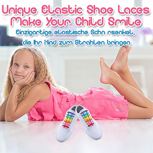 FunFitness Lacci Elastici per Scarpe (Standard