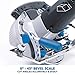 Evolution Power Tools EVOSAW230 9-Inch Steel Cutting Circular Saw, Blue