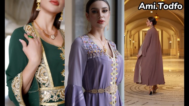 green emerald velvet dress Grace Gold Caftan Dress – unmatchedbyu main image 1