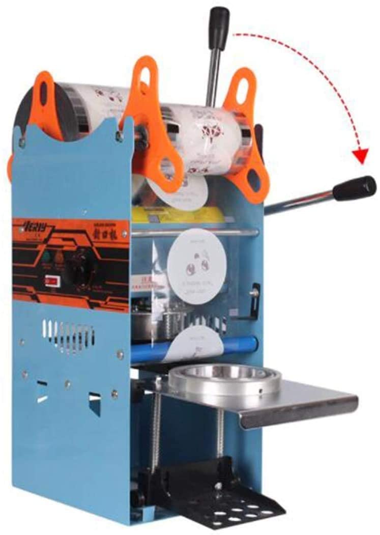 AYCDL Electric Cup Sealer, 270W Handheld Milk Tea Cup Sealer, Restaurant Cup Sealer, Suitable for Coffee/milk Tea/juice Sealing