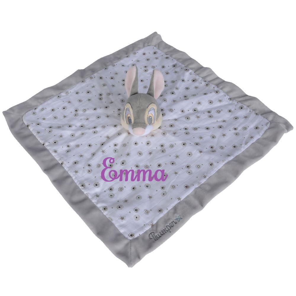 Doudou LAPIN PANPAN l'ami de Bambi DISNEY personnalisé avec le prénom de bébé