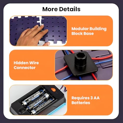 Image of STEM Education kit for Kids Experiment Educational Toy for 8+ Years, Boy & Girls Planetarium Projector Kits (Space Building Set)