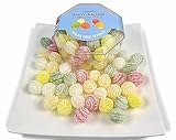 Andy Anand Sugar Free Hard Candy Spirals 110pc - Stevia Sweetened Zero Sugar Candy - Candy Assortment with Five Different Flavors - Made in Spain (7 Oz)