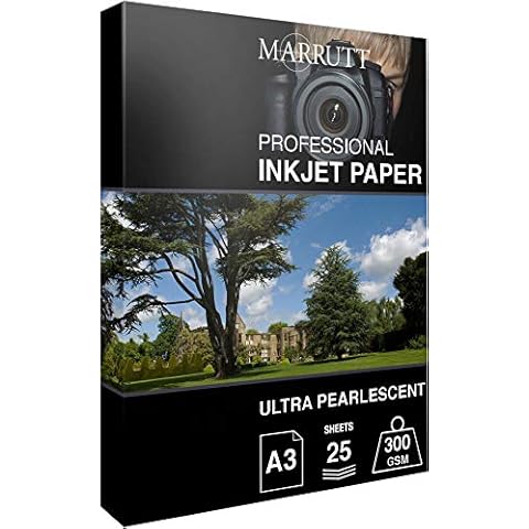 Marrutt 300gsm Ultra Pearlescent Photo Paper Cover