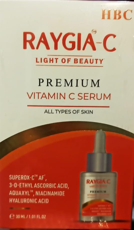 Raygia-C Premium Vitamin C Serum | 30 ml | All type of skin