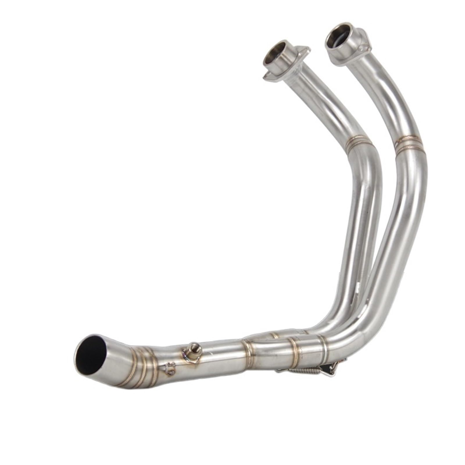 Silencieux d'échappement MT07 FZ07 avec tube avant slip-on pour une réduction de poids