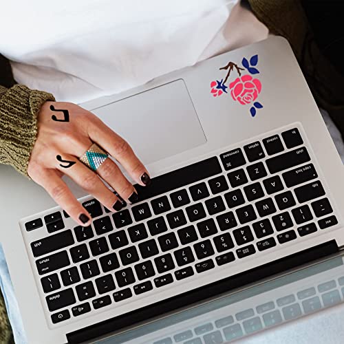 Cuteliili Henna Tattoo Stencils Reusable For Women Girls And Kids, 200+ Pcs Tattoo Templates, Airbrush Tattoo Stencil,Body Art Stencil Templates Chriatmas Gift #TOP5