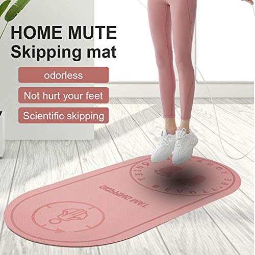 Tapete de exercício XWU Premium, 130 x 63 x 0,8 cm, tapete antiderrapante extra grosso, durável, de