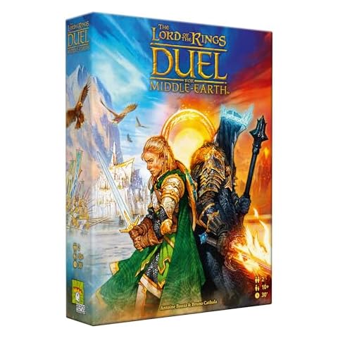 The Lord of the Rings: Duel for Middle-Earth Board Game Cover