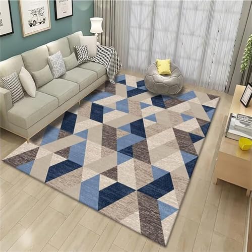 RUGMRZ Draußen Teppich Terasse Teppich Kleiner Innenteppich Kinderzimmerzubehör geometrisches...