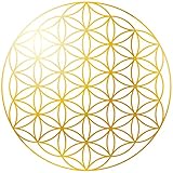 Langlebig: Extrem abriebfeste Goldfolierung - Ideal für starke Beanspruchung als Handysticker, für Untersetzer, Gläser, Glasflaschen etc.