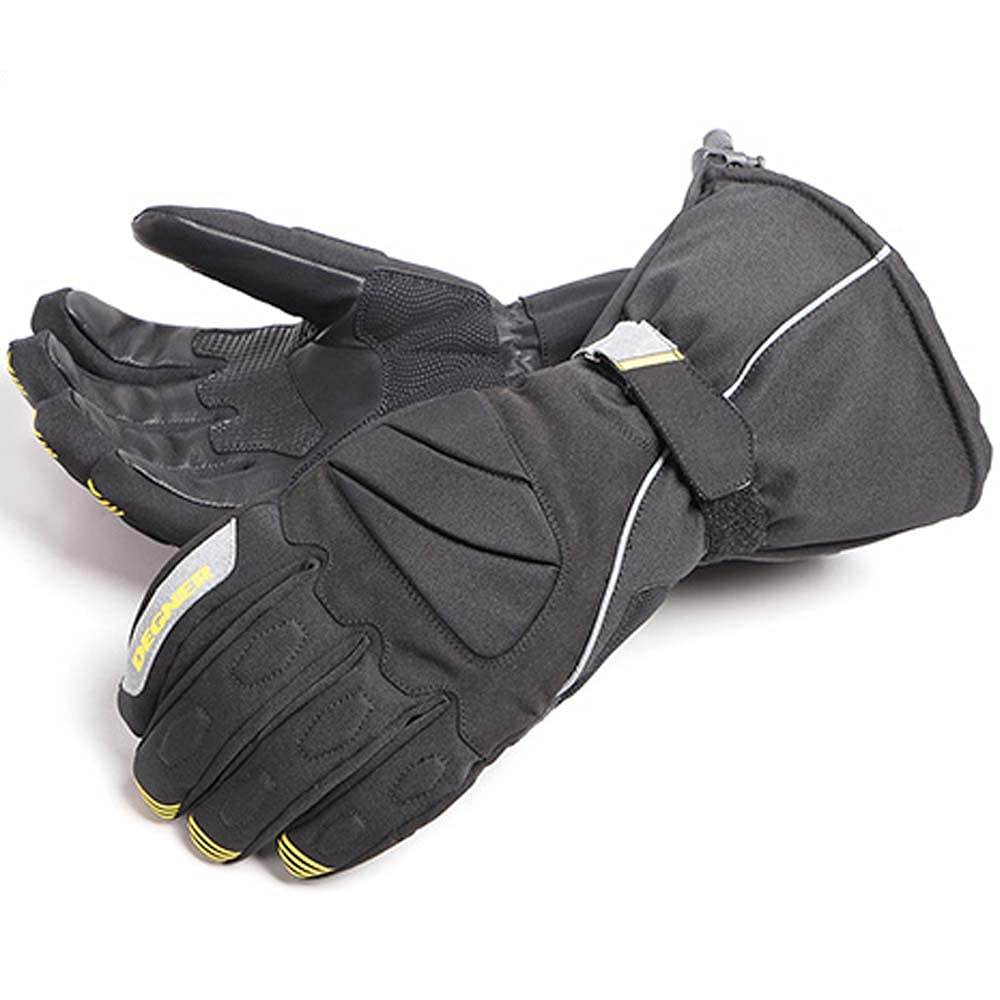 DEGNER メンズ ガントレットWATER PROOFWG-43【バイク用】 WG-43 ガントレットテキスタイルウィンターグローブ | DEGNER