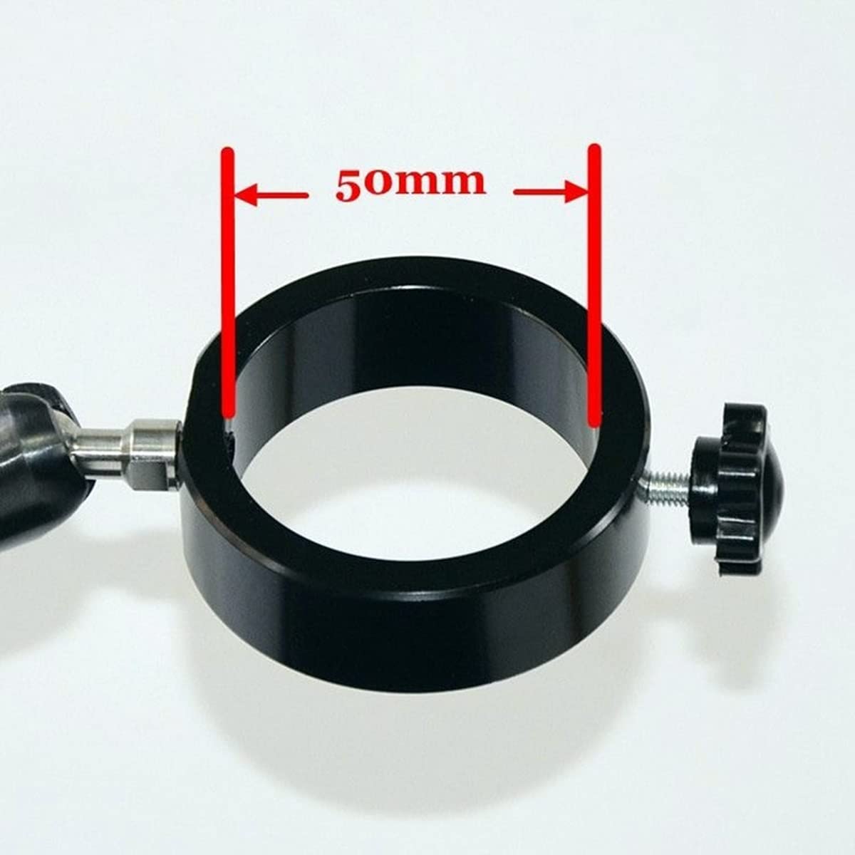 Montaje universal de 50 mm Ajunto mecánico ajustable Microscopio monocular soporte de soporte de soporte de soporte Accesorios para microscopios de laboratorio