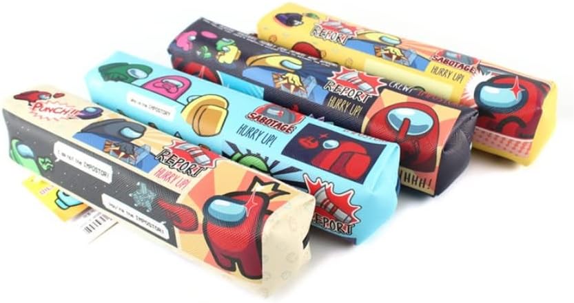 Miniatura 9 de (1 unidad) Among Us - Estuche pequeño multiusos para bolígrafos y lápices, se enviará 1 color al azar.