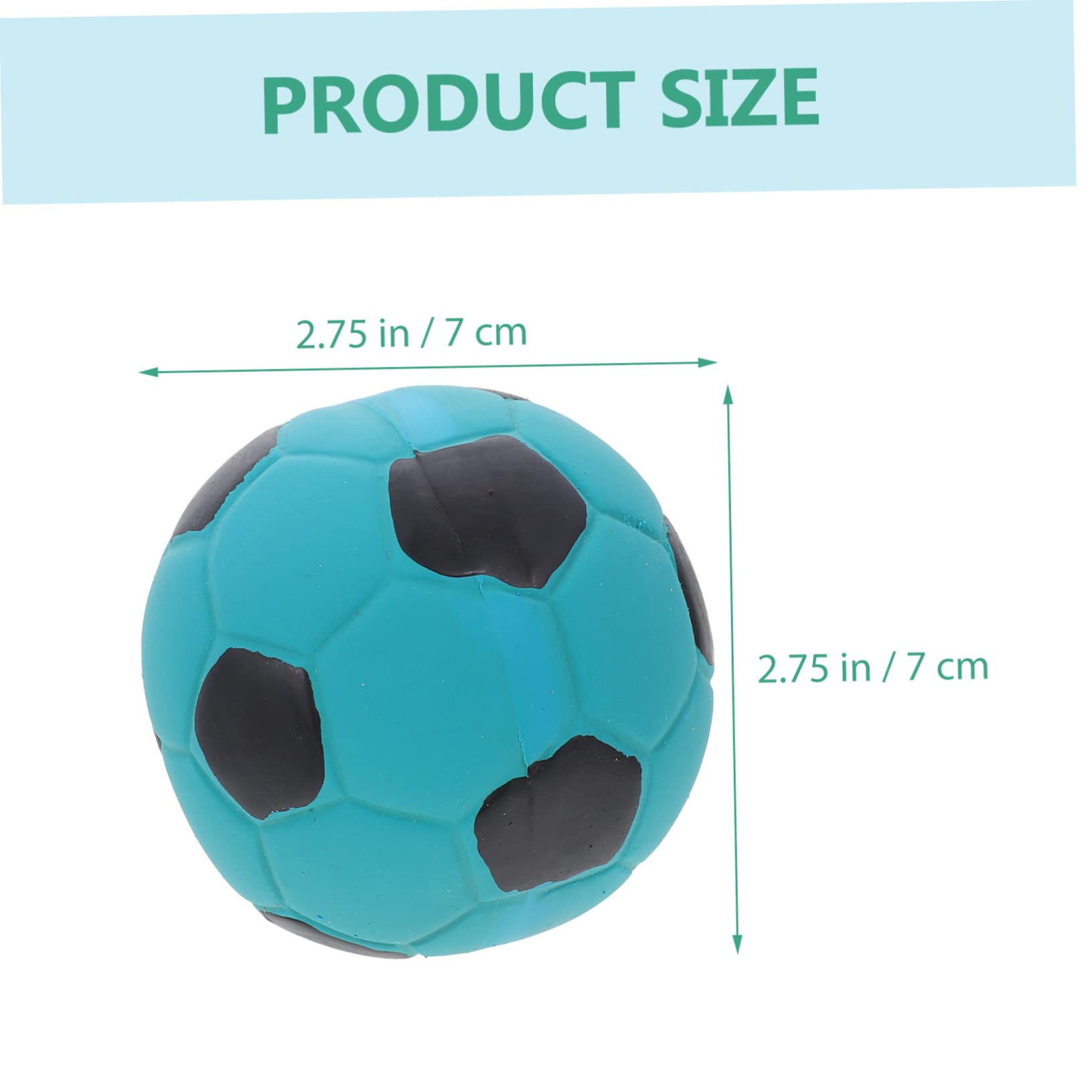 Sosoport 12stücke Spielzeuge Fußballförmige Kauspielzeuge Für Hunde Weiche Und Langlebige Beißspielzeuge Zur Zahnpflege Für Welpen Und Kleine Hunde