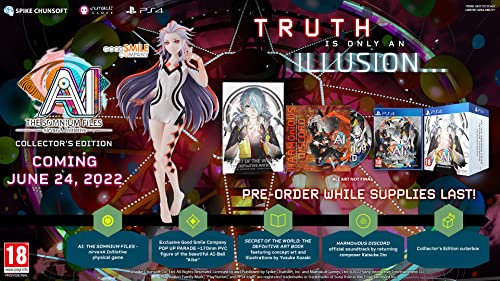 AI The Somnium Files nirvanA Initiative Collector's Edition (Playstation 4) Cover