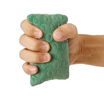 Finger Separator Protector Hand Contracture Cushion Padding Pillow Prevention Aid Training Tool With Fingers Hands Splints Flannelette Fabric For Hand Rehabilitation green