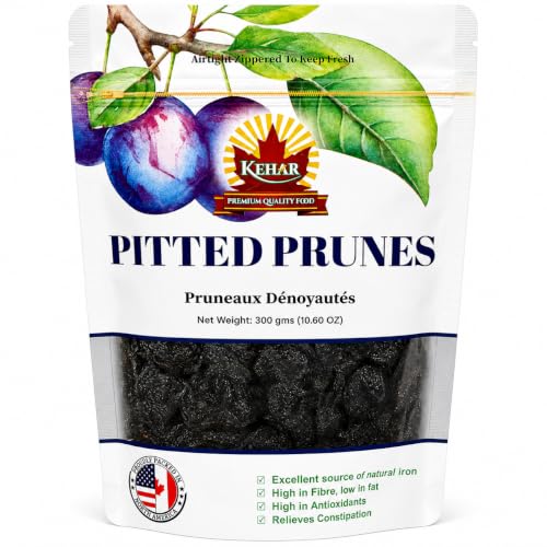 Kehar Pitted Prunes 300g Soft Chewy Dried Plums