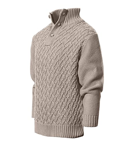 Gioberti Kids and Boys Mock Neck Pullover Knitted Sweater3
