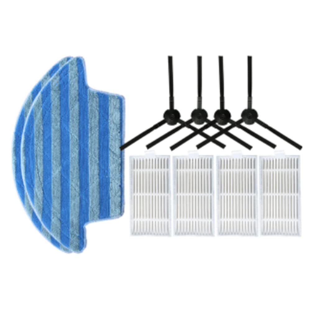 CTRLZS Side Brush Mop Rag Hepa Filter for V55 Pro Robot Vacuum Cleaner Replacement Spare Parts