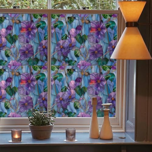 Vinilo Decorativo para Ventanas 15.7"x118" Morado miniatura 3