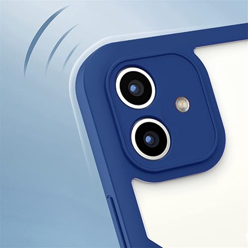 Miniatura 8 de Funda transparente para Samsung Galaxy A04e con protector de pantalla integrado, 360 grados de cuerpo completo, a prueba de golpes, sin