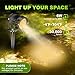 ALEDECO 5W Low Voltage Landscape Lights Outdoor 12V AC/DC LED Landscape Lighting 3000K Warm White Waterproof Garden Spotlights 500LM COB Landscape Pathway Lights for Yard,Tree (8Pack with Connectors)