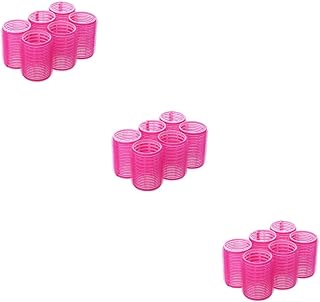 Cabelo de Raiz Do Cabelo Encrespadores de Cabelo: 18 Pcs Natural Macio Rolos de Rolos de Rolos de Rolos de Cabelo Rolo de Cabelo Rolo Natural Encaixes Macios Rolos de Rolos de