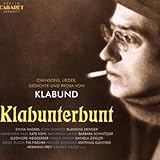 ebinger gmbh  Klabund: Chansons,Lieder,Gedichte,Prosa
