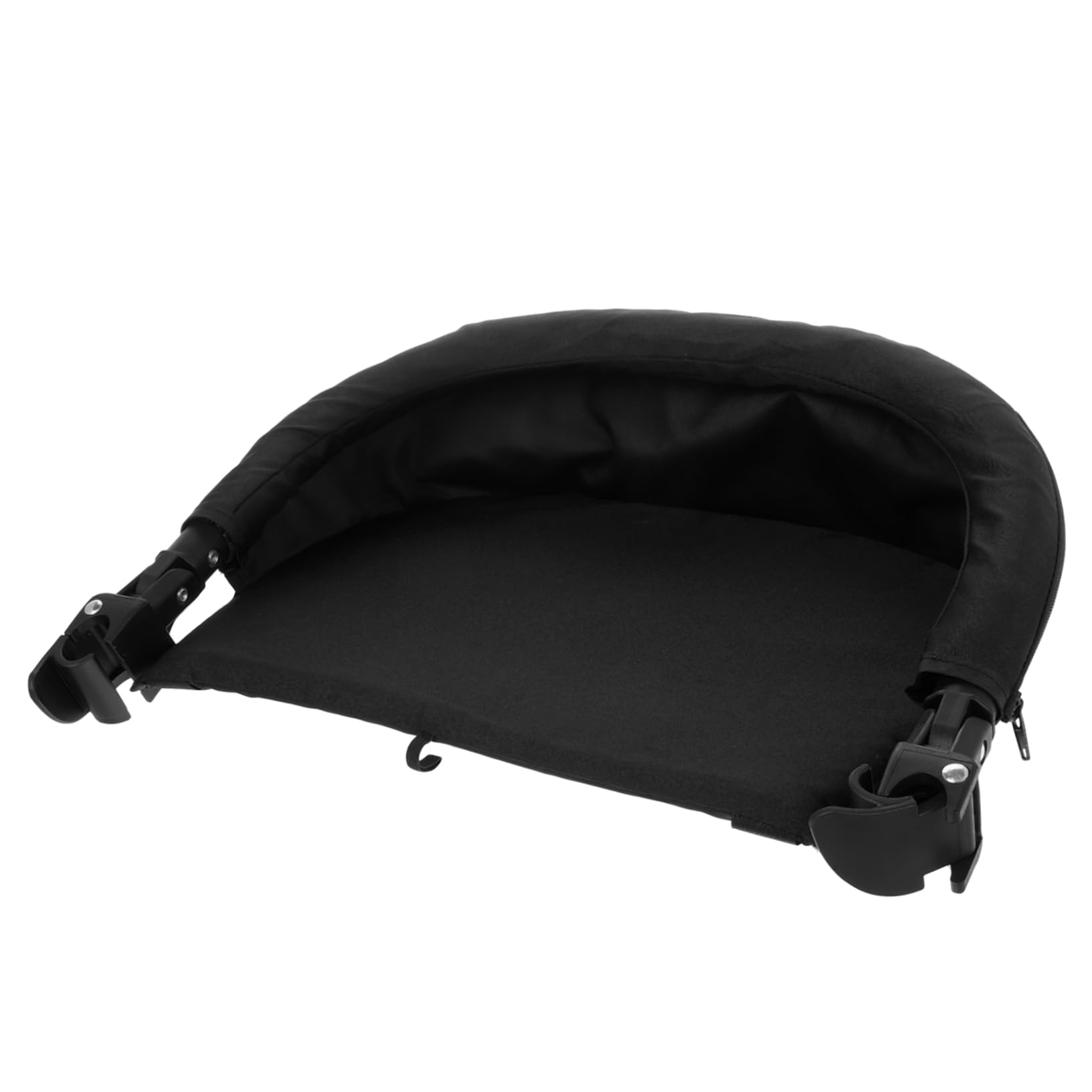 Vaguelly Extension Repose-Pieds Accoudoir de Sécurité et Installation Facile en Tissu Noir pour Poussette Bébé pour Poussette de Jogging