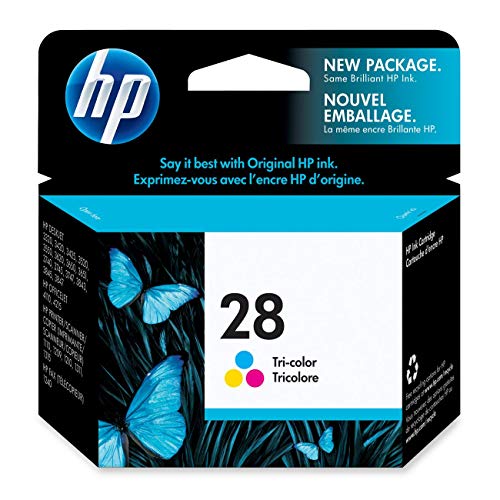HP 28 Tri-color Inkjet Print Cartridge, 5 - 95 %, 5 - 95 °C, 15 - 35 °C, 5 - 95 %, 36.32 x 116.08 x 140.46 mm, 80 g