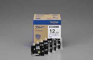 ブラザー工業 HGeテープ ラミネートテープ 白地/黒字 e-241V 772 Amazon | ブラザー工業 HGeテープ ラミネートテープ(白地/黒字