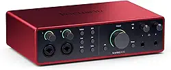 Focusrite Interface De Áudio Usb Scarlett 16I16 4ª Geração, Para Composição, Produção Musical, Gravação E Podcasting — Alta Fidelidade, Qualidade Estúdio. Todo O Software Que Você Precisa Gravar.
