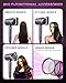 Ionic Hair Dryer, Arhhn Powerful 1875W 110,000 RPM Professional Hair Dryer with Diffuser, Lightweigh Low Noise Blow Dryer for Fast Drying, Lightweight Hairdryer for Home,Travel,Gifts, Hair Styling