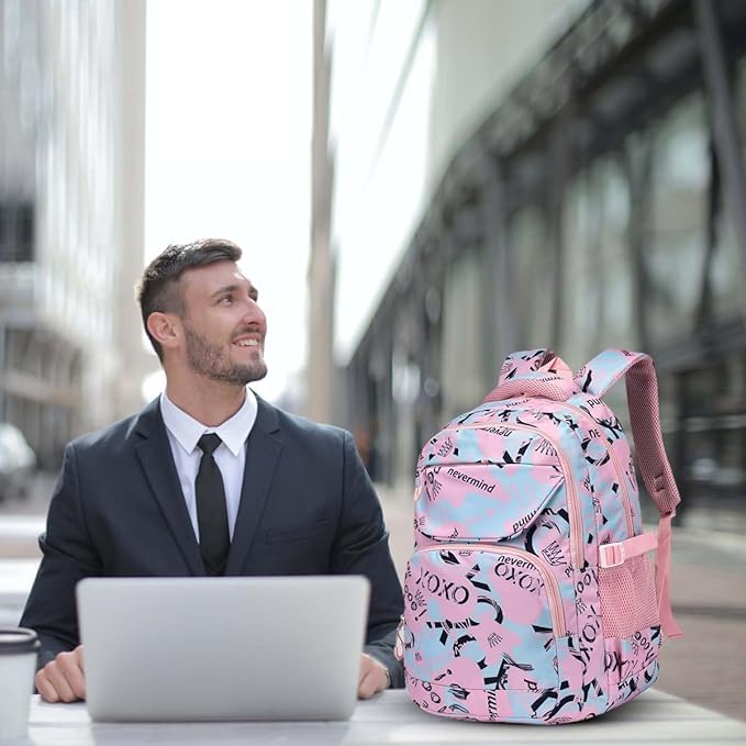 Image of 30L Waterproof 14 Inch Laptop Backpack for School, College, Office, Travel and Hiking Spacious Lightweight Daypack with Multi-Compartment Storage for Men and Women
