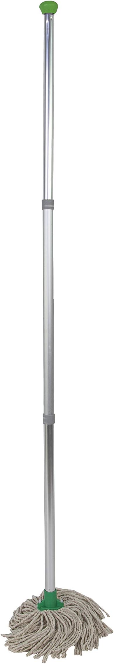 Professional mop with colour coded handle and 2 mop heads