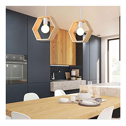 TOPOU Kreative Kronleuchter Hängeleuchte Kronleuchter Lüster Kronleuchter Zimmerlampe Wohnzimmerlampe Klassischer Schicker (Color : Hexagon) Cover