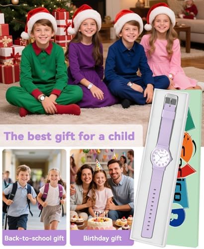 SOCICO Kids Analog Watch 30M Waterproof for Boys & Girls 5-16 Years Old — 사진 6