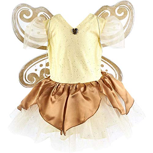 Kruselings- Luna Kostüm & Flügel 7-8 J Gorros, máscaras y Accesorios para Fiesta, Multicolor (K0126776)