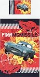Disney Pixar Cars 2 Wende-Bettwäsche 135x200 75x50 Finn McMissile 2in1 Design Bettgarnitur NEU 2012
