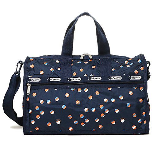 LeSportsac レディース Weekender ミディアム, ダッフルバッグ, ビーチボールプレイ ネイビー, One Size