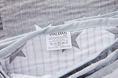 VIALMAN Tagesdecke, Grau, 135