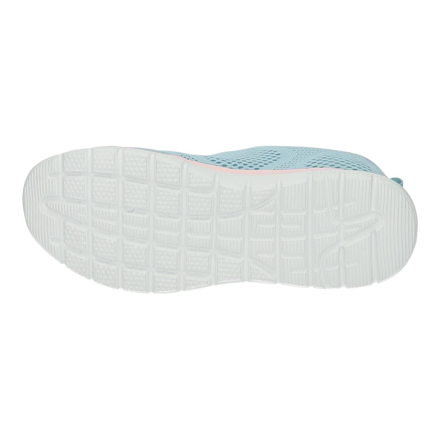 DEMAX 7-9801A17 Zapatillas Deportivas Mujer 7-9801A17 DEMAX Azul Rosa con Cordones elásticos, fácil de Usar y Plantilla Double Memory Foam Mujer Deportivos